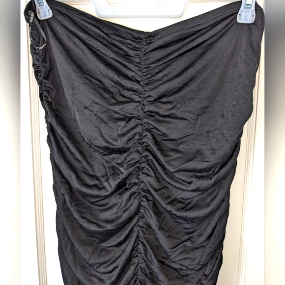 Forever 21+ Women's Strapless Ruched Dress - Picture 4 of 10